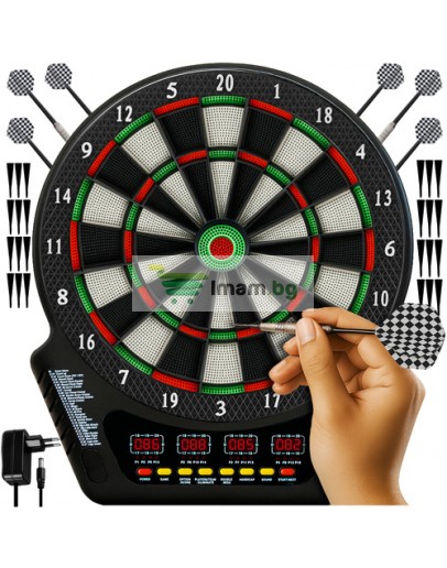 Eлектронен дартс с LED дисплей и звук